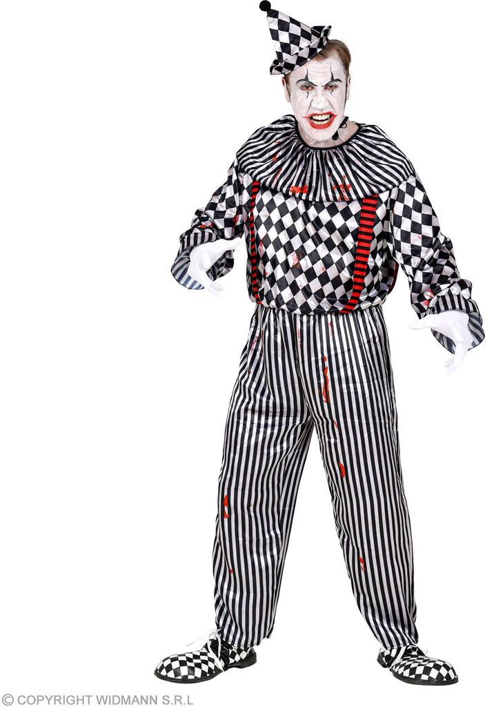 Kostüm Clown Halloween Overall mit Kragen, Kaufland.de