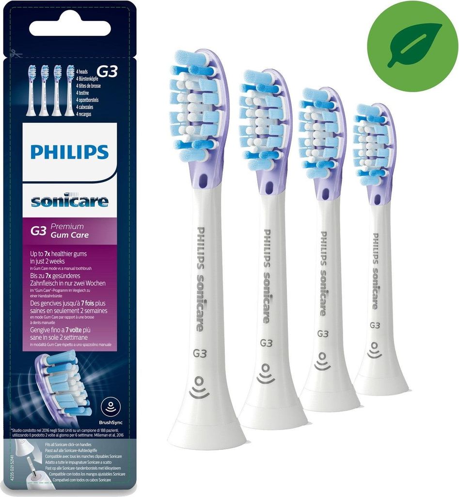 Philips Sonicare HX9054/17 G3, set van 4 stuks, voor Productafbeelding 