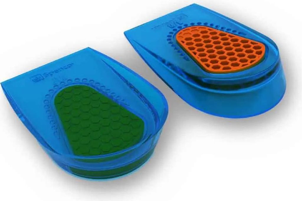 Spenco Performance Gel Fersenpolster Blau EU 36-40 Herren,Damen Blau EU 36-40