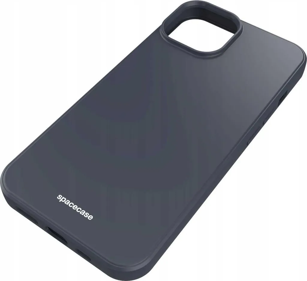 Coque iPhone 14 Noire SPACECASE - Silicone Premium et Finition Matte - 6