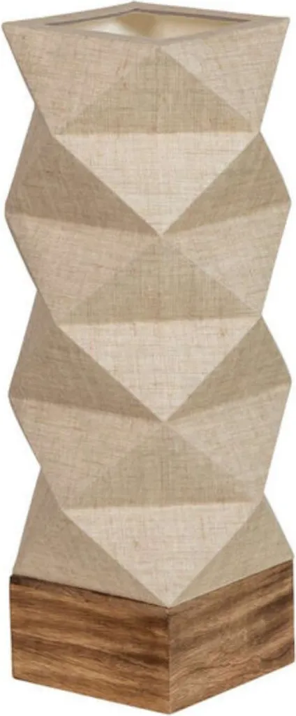 Lampe de Chevet Design en Bois et Papier Taflemp - Éclairage Douceur