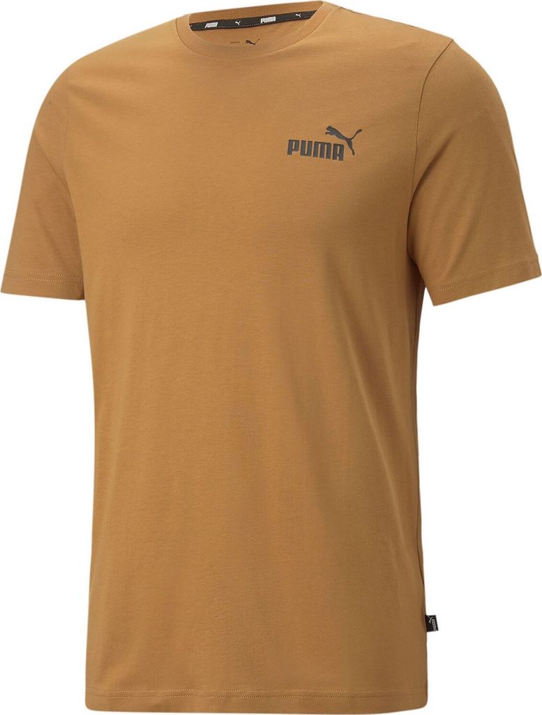 PUMA Essentials Small Logo T-Shirt Herren desert tan S Produktbild 