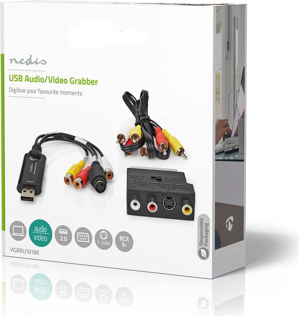 Video Grabber | USB 2.0 | 480p | A / V-Kabel / Scart Produktbild 5
