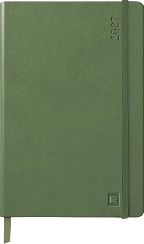 Rhodia Webplanner2027 A5Vert Salbei Produktbild 