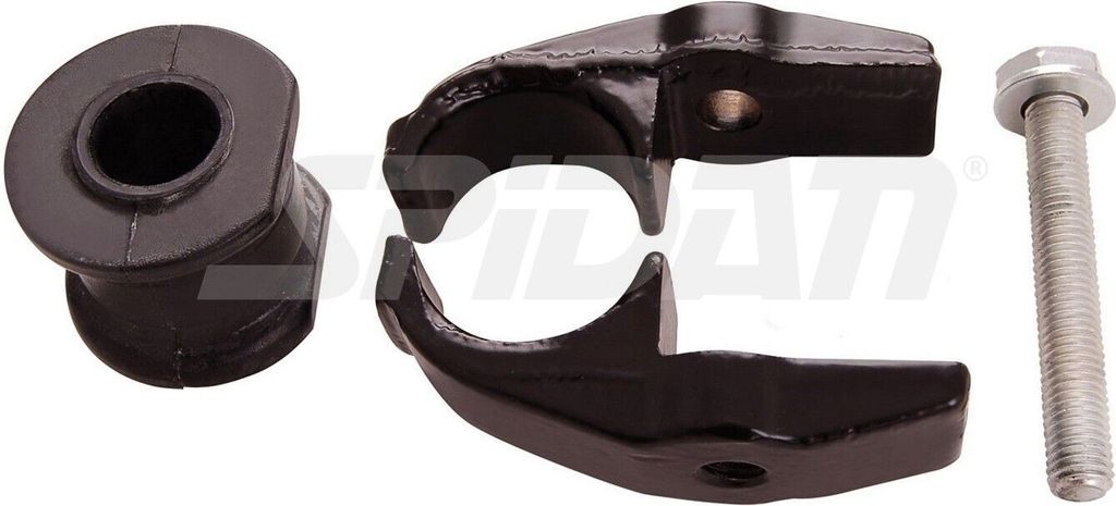 SPIDAN CHASSIS PARTS 412295 Stabilisatorlager Reparatursatz passend für MERCEDES-BENZ M-Klasse (W163) Vorne 19,8mm