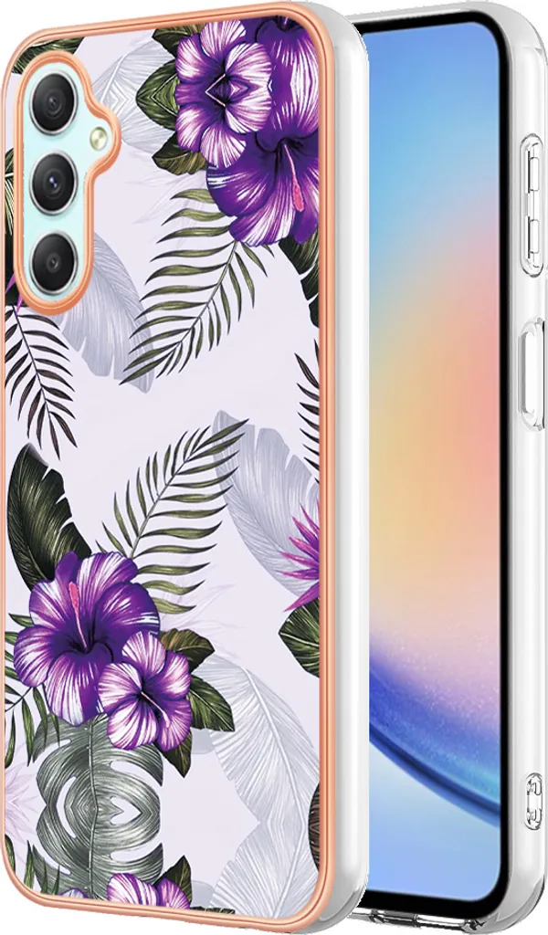 Custodia Samsung A25 5G Viola Silicone TPU: Protezione Totale Antiurto
