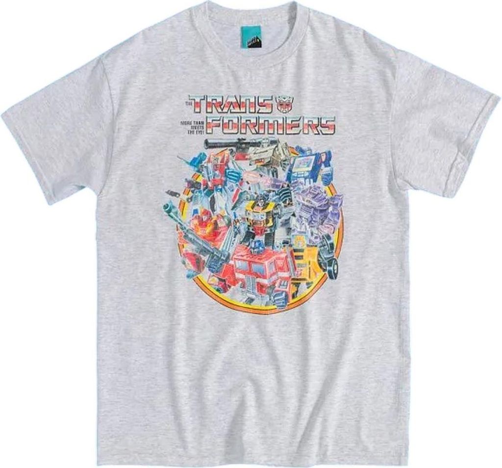Transformers - T-Shirt für Herren/Damen Uni TT690 (M) (Grau)