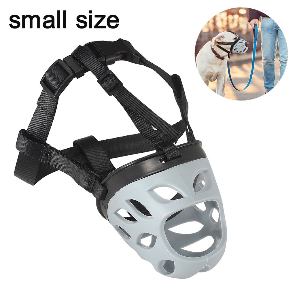 YUXIANLB Maulkorb Set - 3 Größen Für Kleine Hunde - Atmungsaktiv & Bequem Mit Weichem Innenfutter