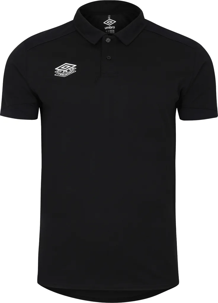 Polo Umbro Optimus Noir Taille S : tenue de sport unisexe pour clubs