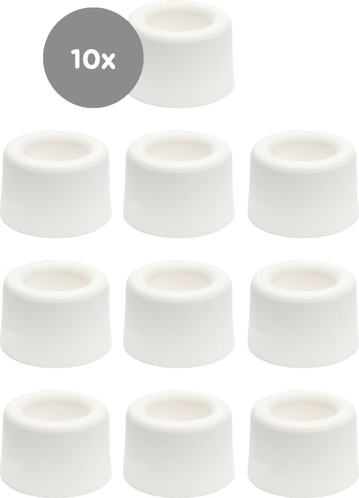 10x sossai Türstopper NTS1 | ANKE 2 | Weiß