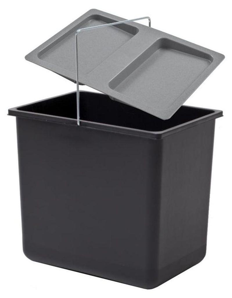 Hailo Inneneimer 1086239 mit Deckel 316 x 226 x 286 mm mit Henkel