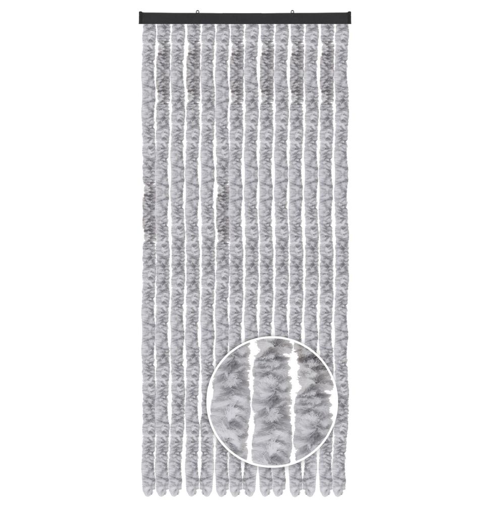 Froté závěs do karavanu 56 x 185 cm, melírovaný světle Obrázek produktu 