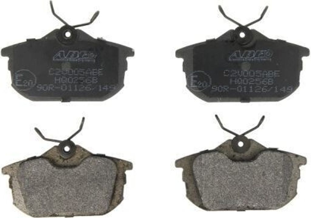 Bremsbelagsatz, Scheibenbremse ABE C2V005ABE