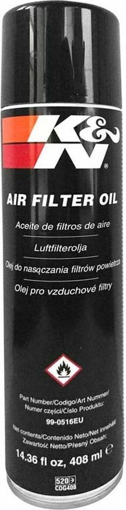 K&N Air Filter Oil 408ml Čistič Obrázok produktu 
