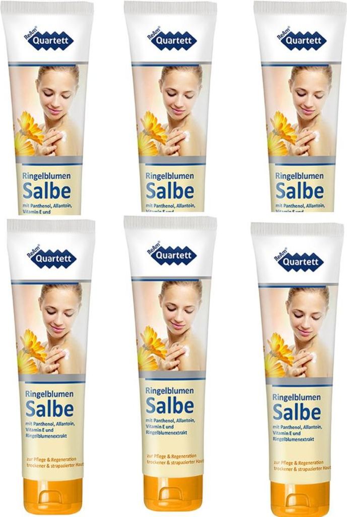 6x 150ml ReAm Quartett Ringelblumen Salbe trockener sprödes Produktbild 