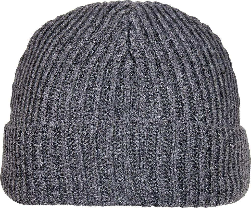 Build Your Brand BY154 | Recycled Yarn Fisherman Beanie - Farbe: Asphalt - Größe: One Size