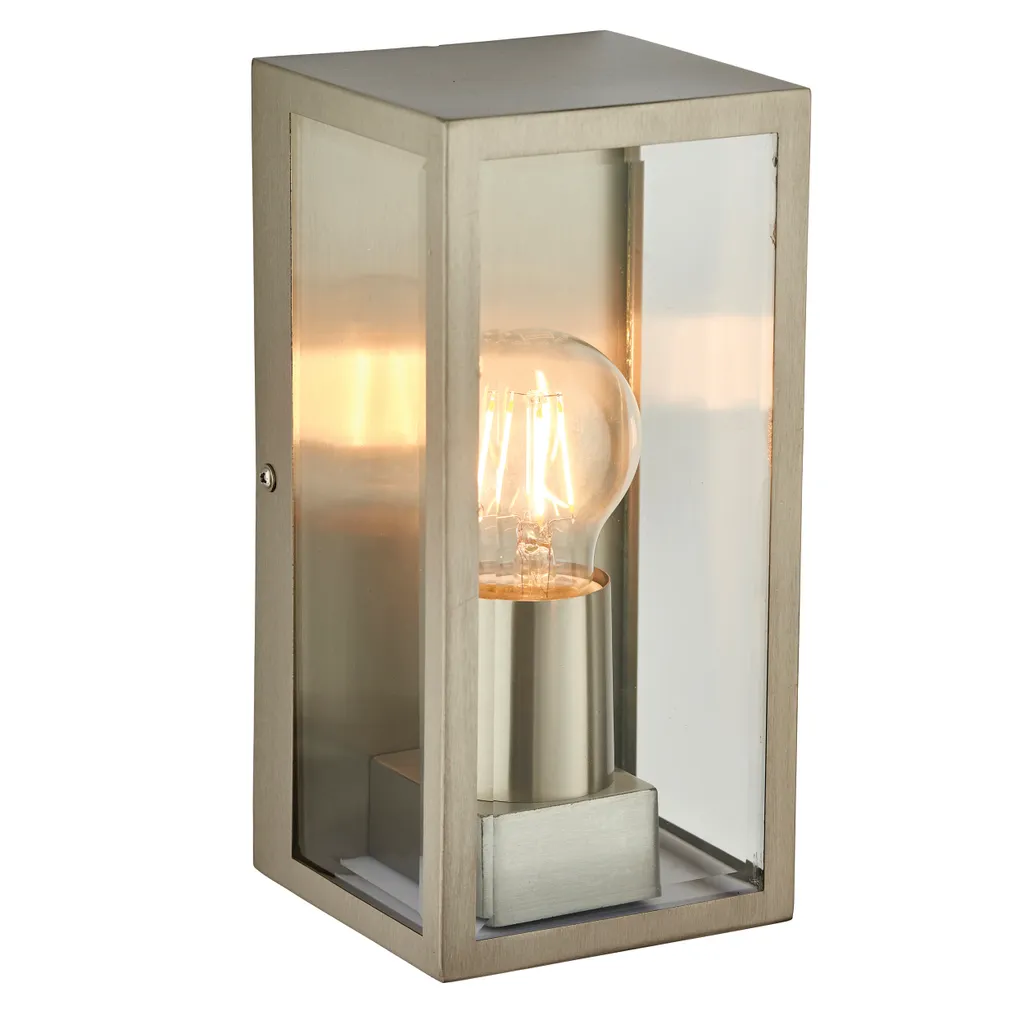 Applique d'extérieur OXFORD Endon E27 Chrome Argenté IP44 23cm - 6
