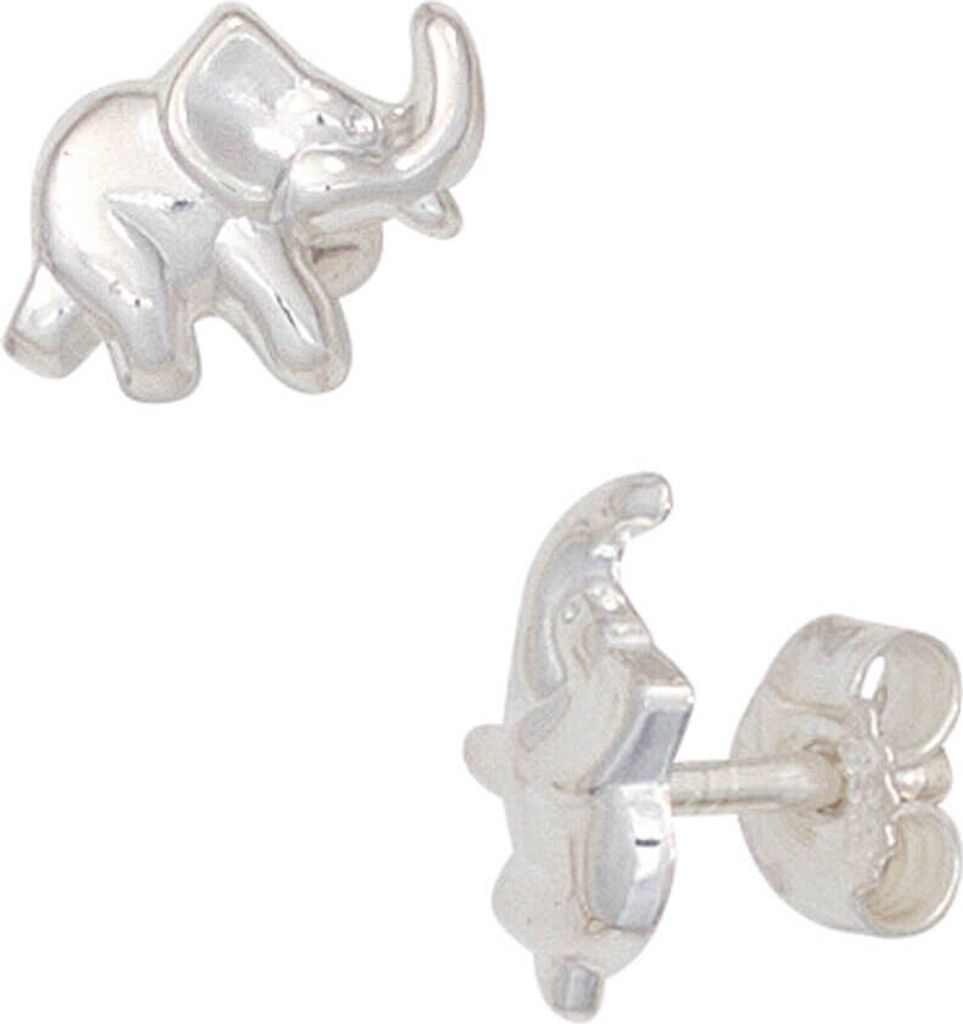 Paar Ohrstecker Stecker Elefant Elefantchen 925 Silber Kinder Silberohrstecker