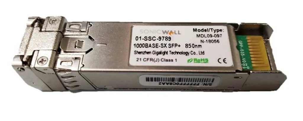Module SFP+ 1GB-SX SonicWALL fibre courte distance pour switch réseau