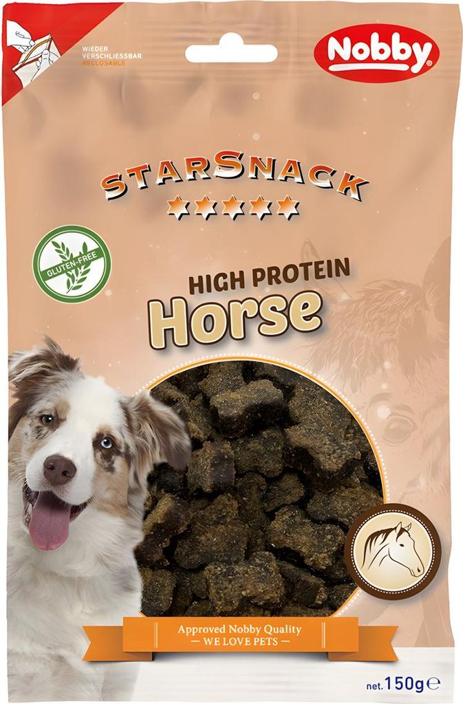 Nobby StarSnack "Horse" HP Tüte, 150 g