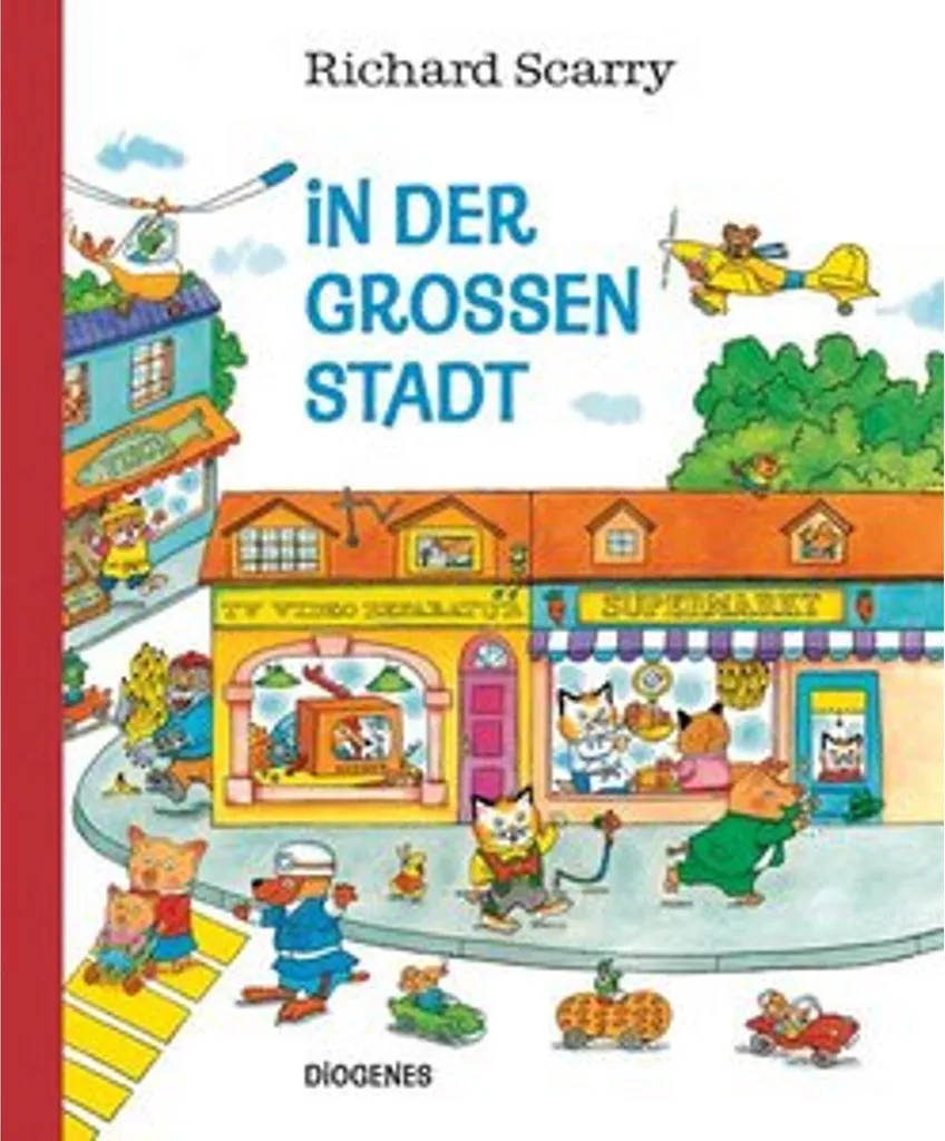 Jeu éducatif In der großen Stadt pour apprendre la ville en s'amusant