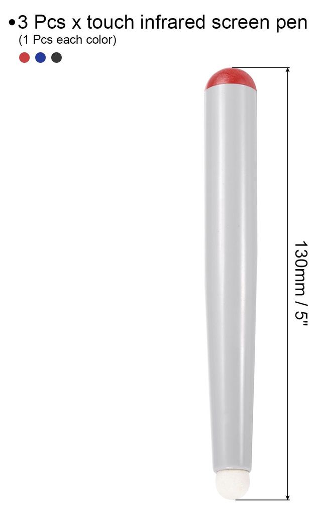 3 Stš¹ck Touch-Infrarot-Bildschirmstift Whiteboard Optische Stylus-Stifte fš¹r Smart Board Bildung Elektronische Whiteboard-Pr?sentationen