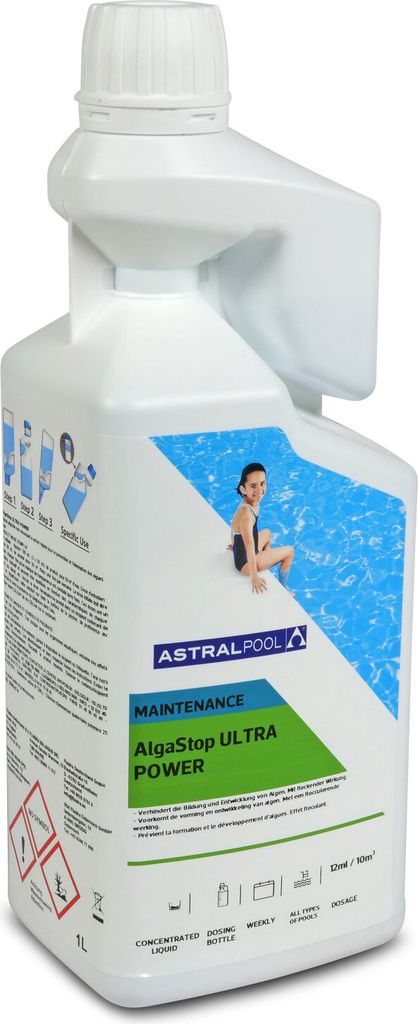 Astralpool Algicide Konzentrat schaumfrei 1,0 l Produktbild 