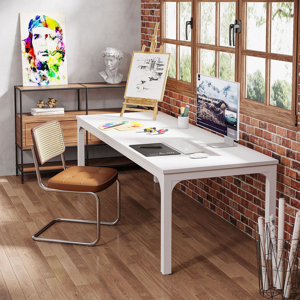 Tribesigns Schreibtisch Computertisch 200x70x 75 cm Produktbild 6