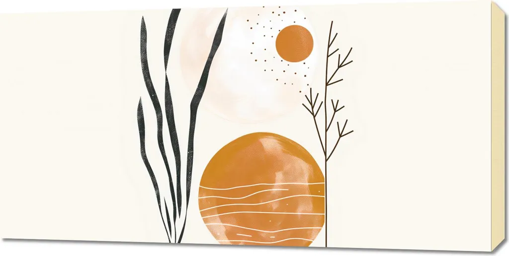 Tableau de Salon Blitz 100 x 50 cm - Idéal pour Décorer au-dessus du Canapé