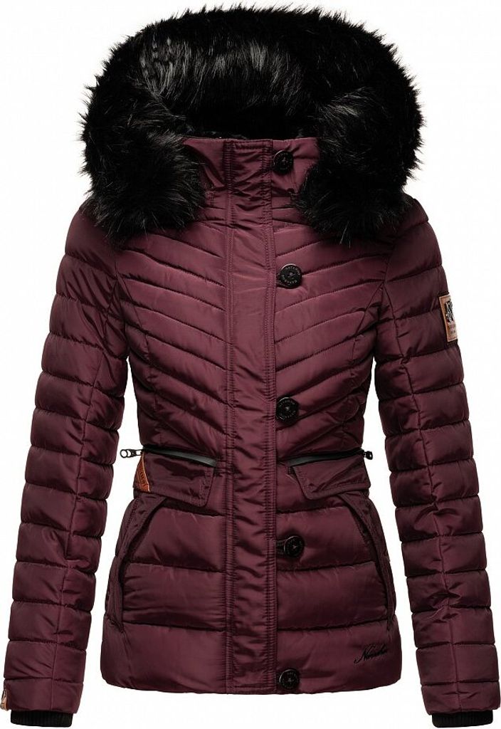 Navahoo Damen Winter Jacke Wine 38 M
