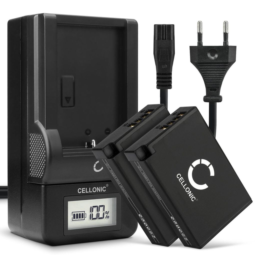 CELLONIC 2x Batterie pour Appareil photo Compatible avec Image du produit 