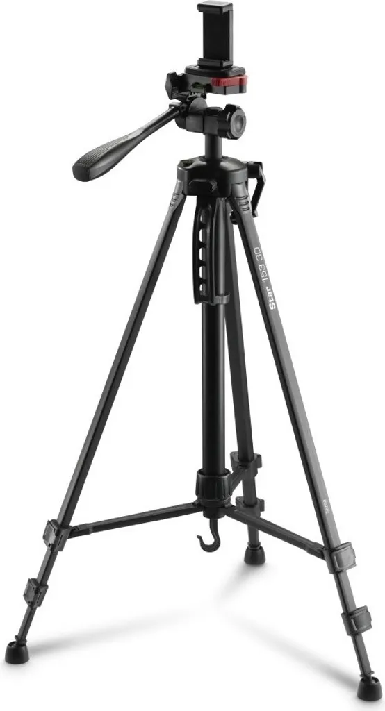 Hama Trépied Star 153 3D pour Appareil Photo et Smartphone avec Sacoche