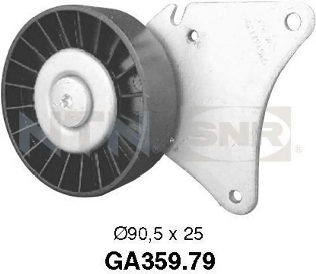 Poulie de renvoi 5751 36 pour entretien courroie Citroën et Peugeot