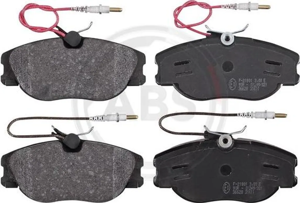 Plaquettes de frein haute performance A.B.S. 36628 compatibles Alfa 164
