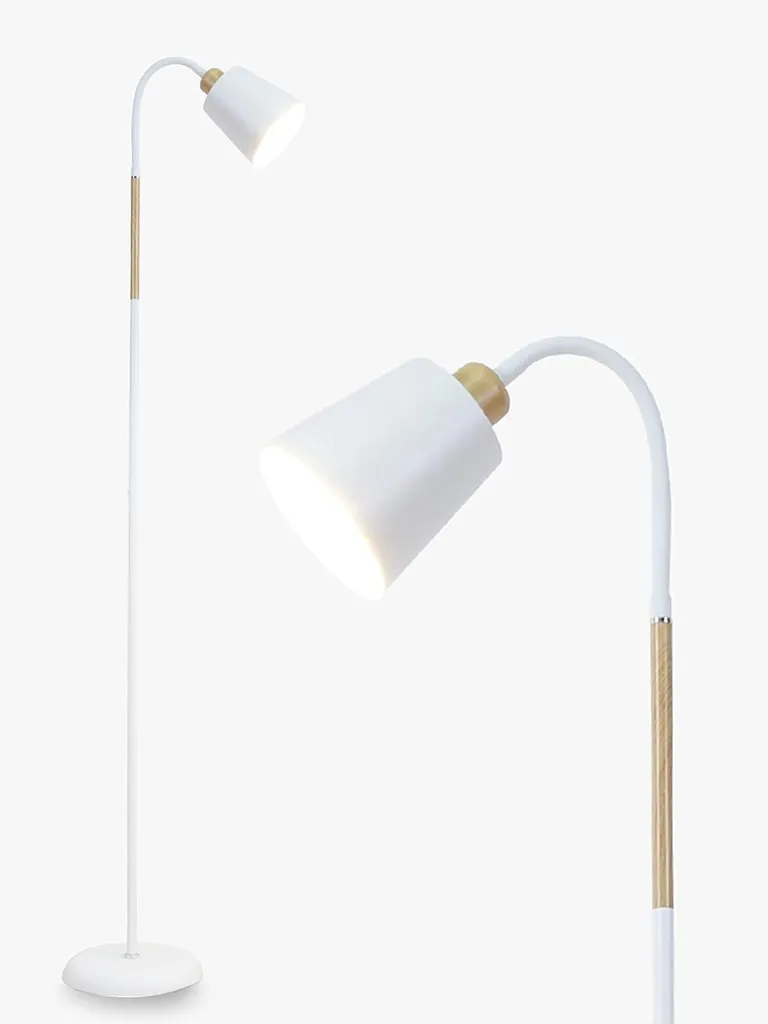 Lampe de Lecture Salon Anten Vili Blanche - Éclairage Directionnel E27 360°