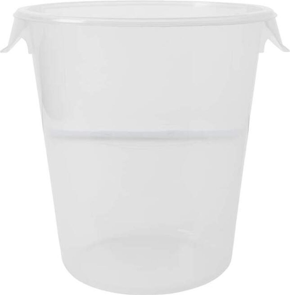 Rubbermaid Runder Vorratsbehälter, 7,6 l, durchsichtig, Inhalt 12