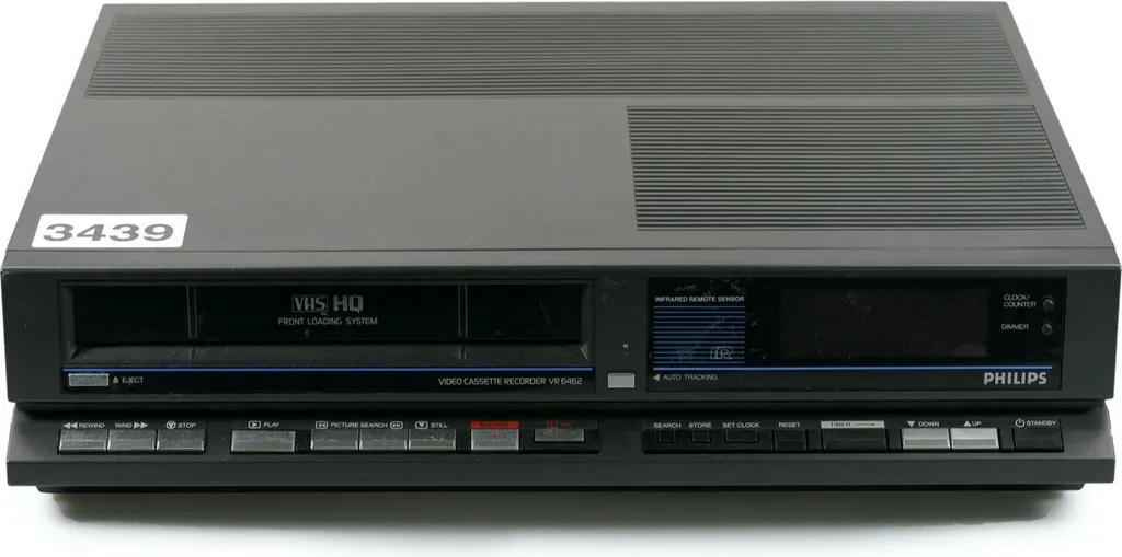 Récupérez vos vidéos avec le Magnétoscope Philips VR6462/00N Anti-Bruit