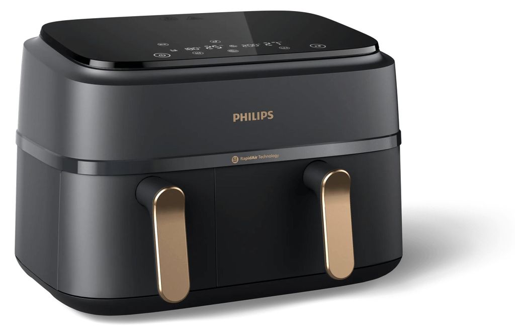 Philips Airfryer 9 liter, dubbele kuip, RapidAir Productafbeelding 