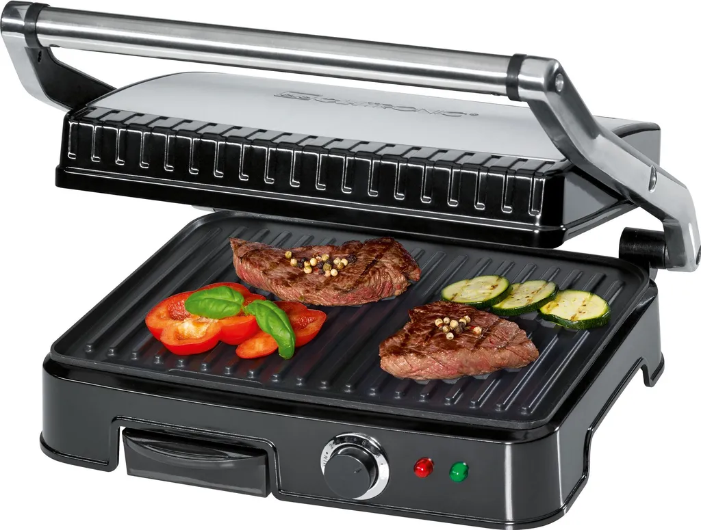 Gril électrique de table Clatronic pour paninis et viandes grillées