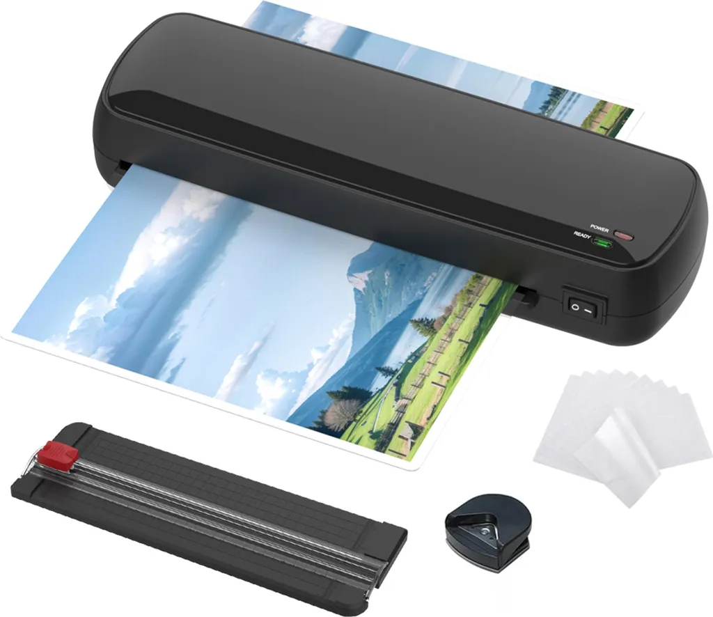 Plastifieuse A4 thermique avec 10 pochettes incluses, modèle SL200 Pro