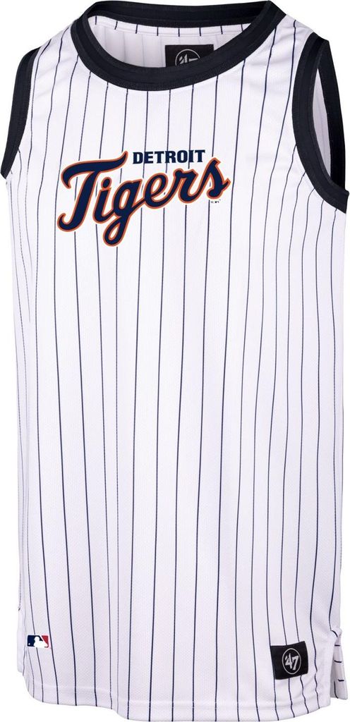 47 Brand Mesh Tank - GRAFTON Detroit Tigers pinstriped - L