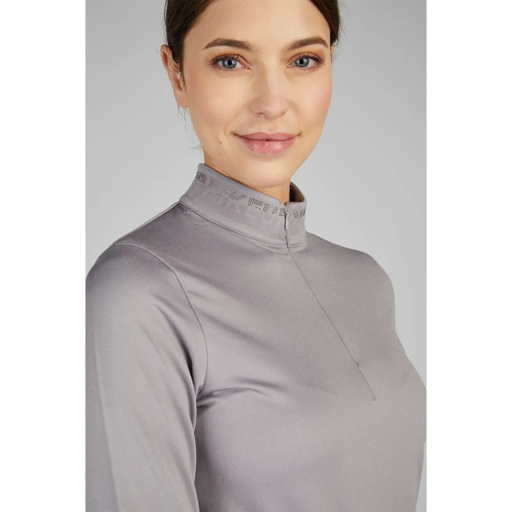 Haut technique Pikeur Selection Cloud Lilac stretch et zippé taille 42 - 7