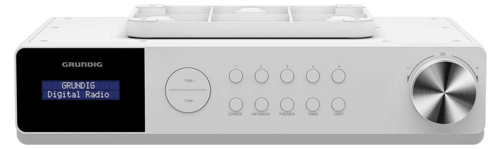 Grundig DKR 1000 BT DAB+ - DAB rádio - 2 x 3 W - biele Obrázok produktu 