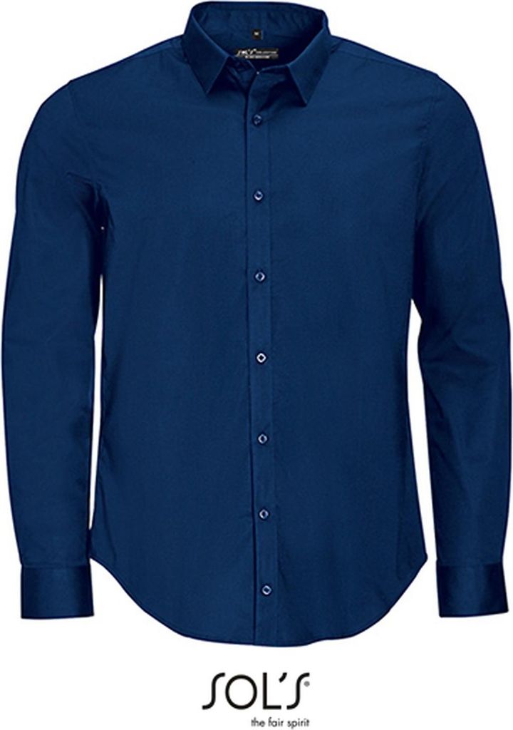 SOL ́S Men ́s Long Sleeve Stretch Shirt Blake