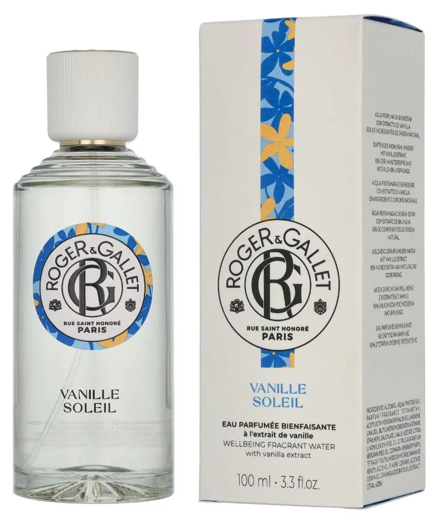 Vanille Soleil Roger & Gallet Parfum Intense aux Notes de Vanille Douce