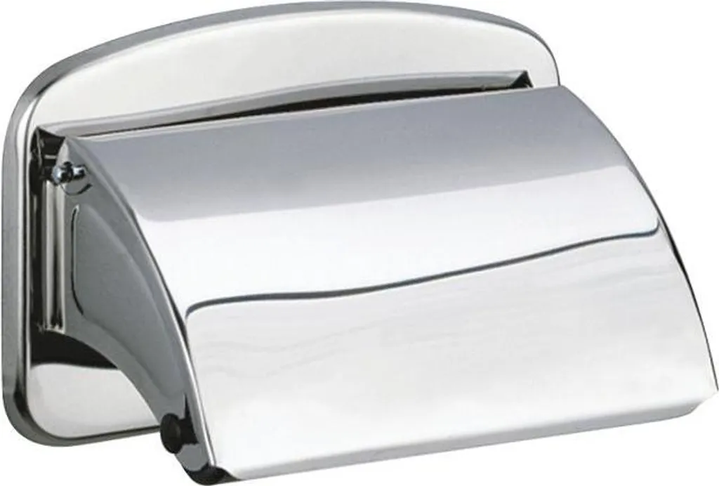 Portarotolo Delabie HYPERECO Inox Lucido | Accessori Bagno Professionali