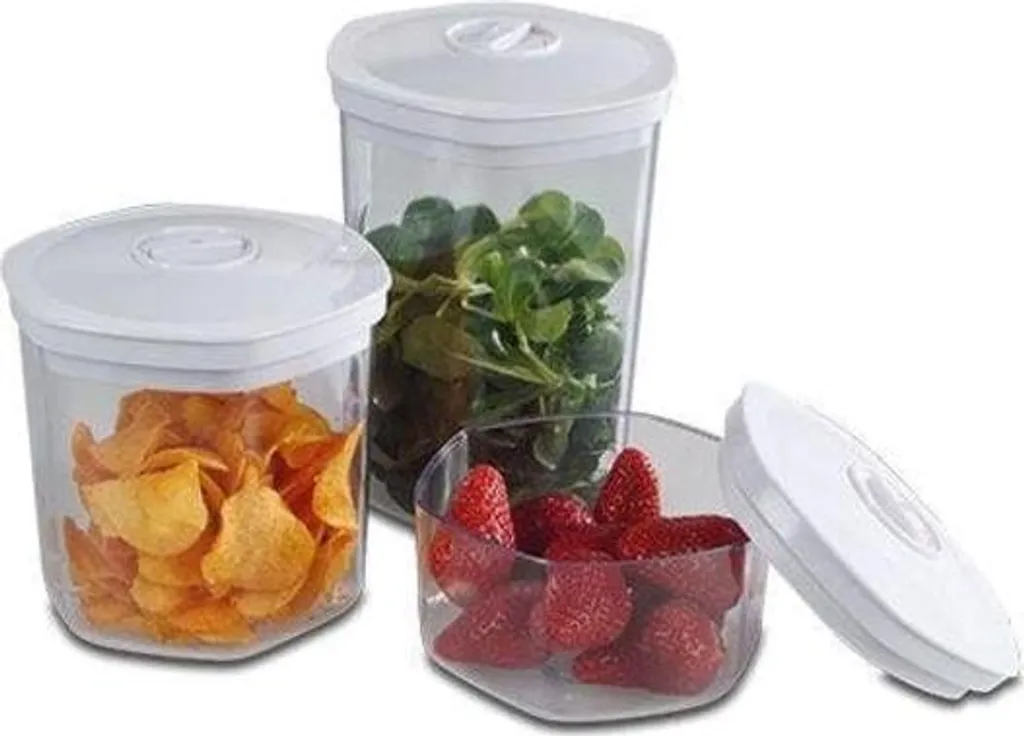 Solis Set Contenitori Sottovuoto - Salva Freschezza per Tutta la Famiglia - 2