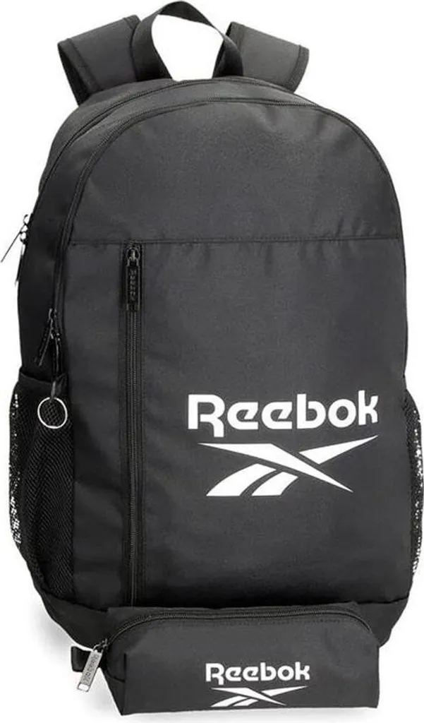 Sac à dos Reebok Ashland Noir avec bretelles ajustables et grand volume