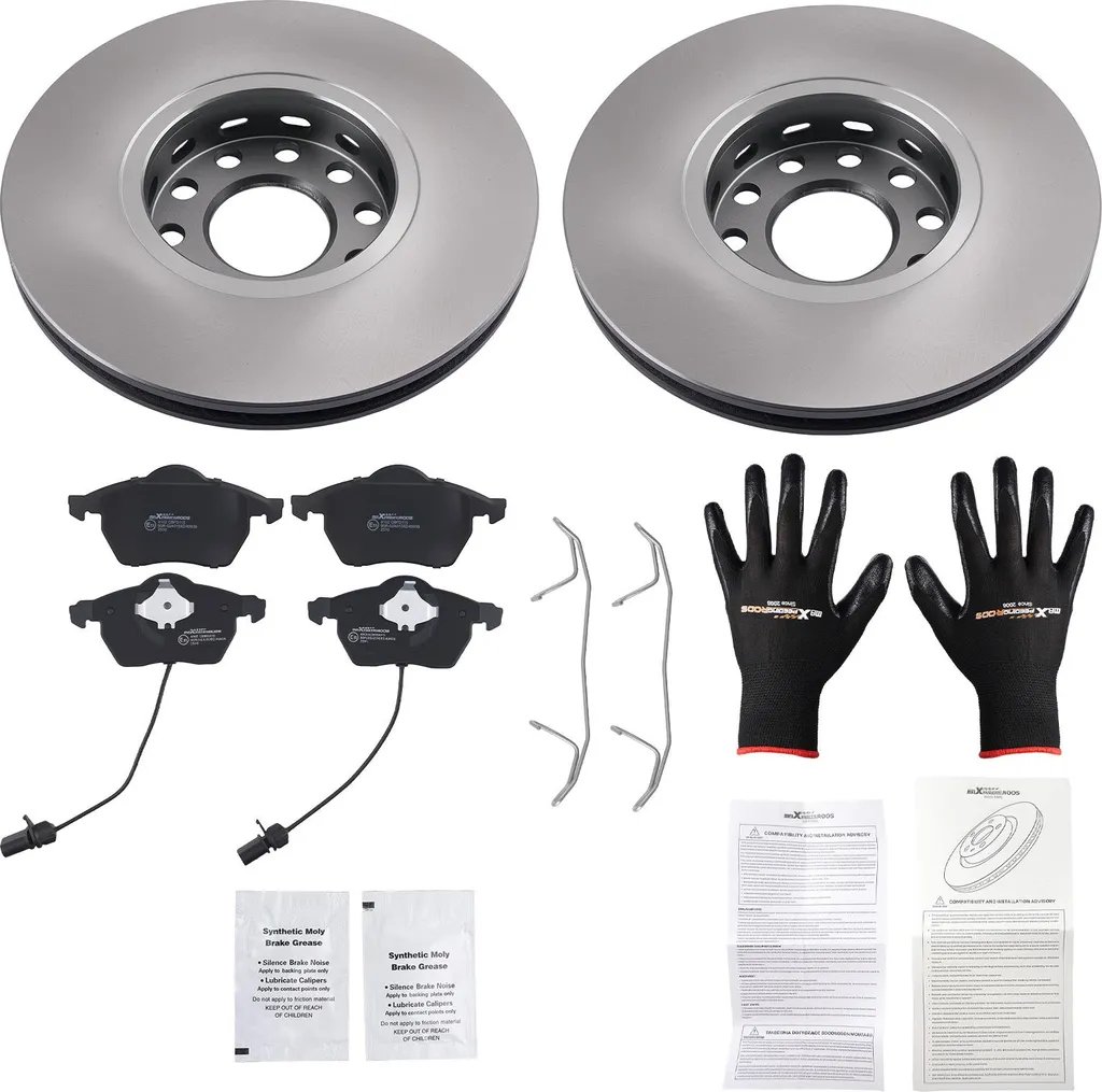 Disques de Frein Haute Résistance et Plaquettes Audi A4 A6 95-08