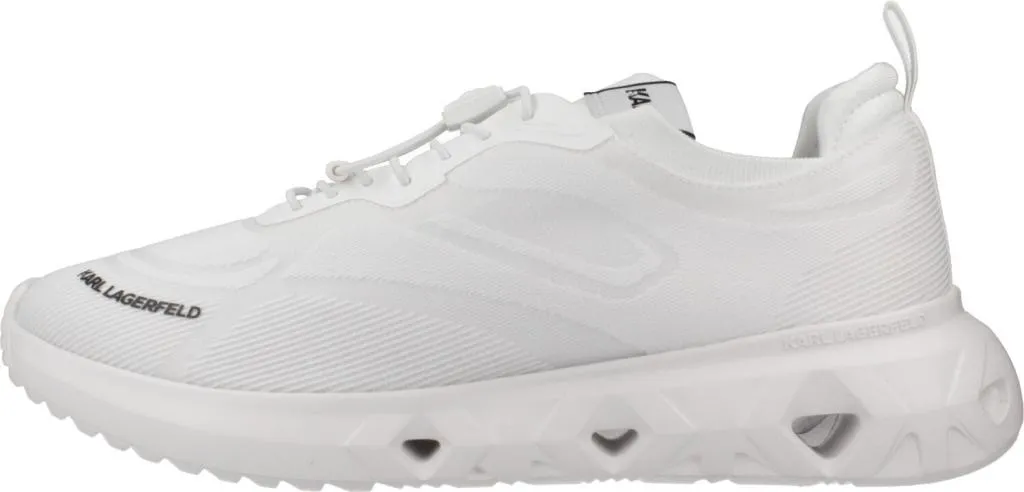 Baskets Blanches Karl Lagerfeld Kite Run Knit Confortables et Légères - 2